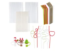 JOIE Wiederverwendbare Trinkhalme