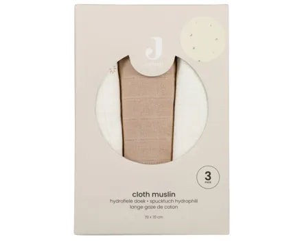 Jollein Gazetücher Spucktuch Hydrophill 70x70cm (3pack)