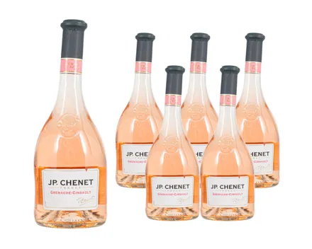 J.p. Chenet Rosé Grenache-Cinsault Pays d'Oc IGP 6x 75cl (2025) – Roséwein, Frankreich (0.75l)