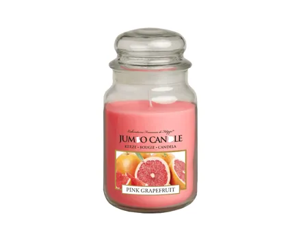 Jumbo Candle Pink Grapefruit