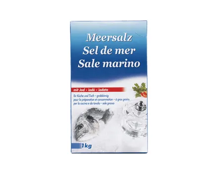 Jurasel Meersalz iodiert
