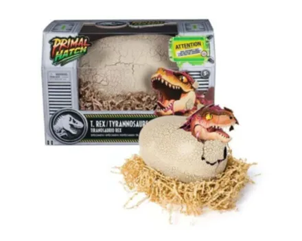 Jurassic Interactive Hatching Dino grün