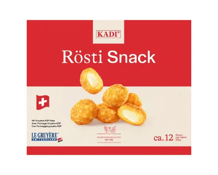 Kadi Rösti Snack mit Gruyère AOP
