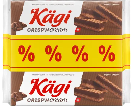Kägi Crisp’n Cream Choco Cream