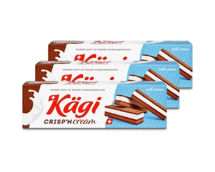 Kägi Crisp'n Cream Milk 3x 110g