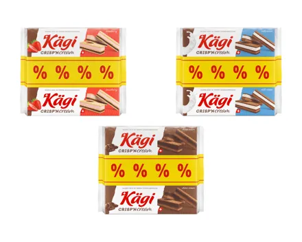 Kägi Crisp’n Cream Strawberry Trio