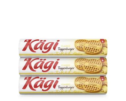 Kägi Toggenburger Butterbiscuits 3x 200g