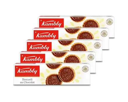 Kambly Bretzeli au Chocolat 5x 100g
