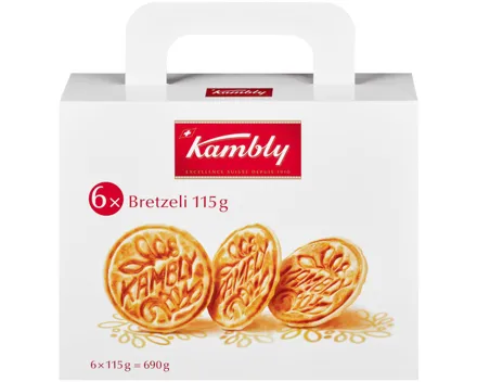 Kambly Bretzeli Koffer 6x115g