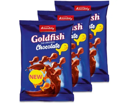 Kambly Goldfish Chocolate 3x 100g