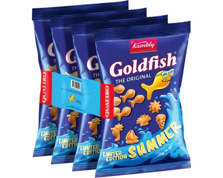 Kambly Goldfish Summer Edition 4 x 160g
