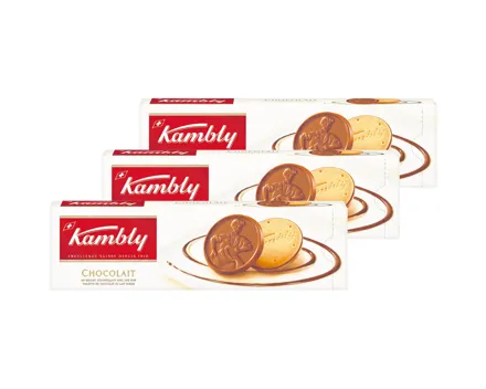 Kambly Guezli Chocolait 3x100g