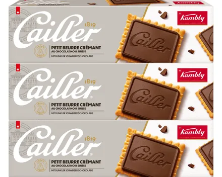 Kambly Petit Beurre Cailler Crémant