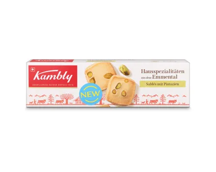 Kambly Sablés mit Pistazien