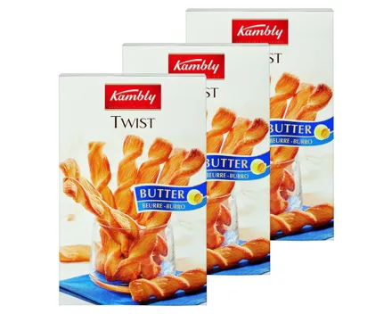 Kambly Twist Butter 3x100g
