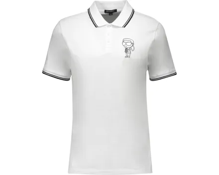 Karl Lagerfeld Herren-Poloshirt Kopf S