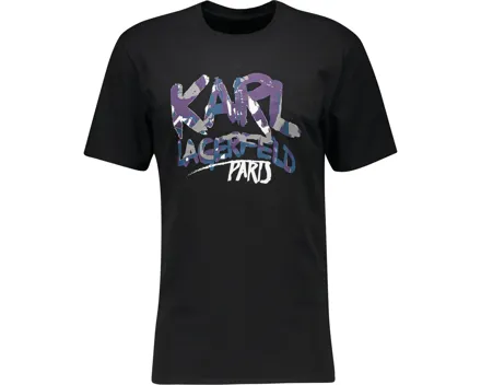 Karl Lagerfeld Herren-T-Shirt Logo color M