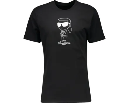 Karl Lagerfeld Herren-T-Shirt Outline M
