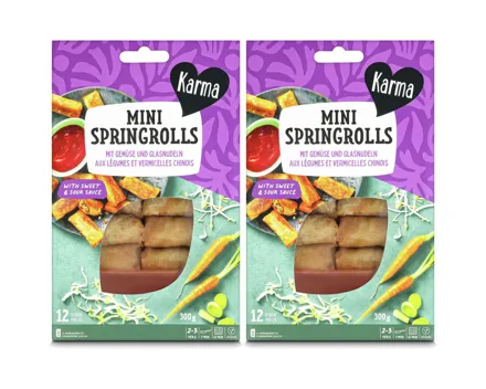 Karma Springrolls Gemüse Mini 2x 300g