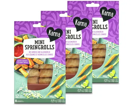 Karma Springrolls Gemüse Mini 3x 300g