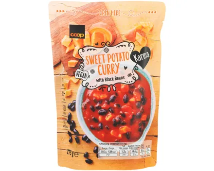 Karma vegan Sweet Potatoe Curry