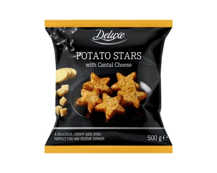 Kartoffel Sterne mit Cantal Käse