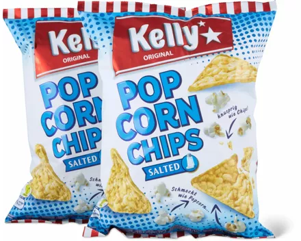 Kelly Popcorn-Chips gesalzen