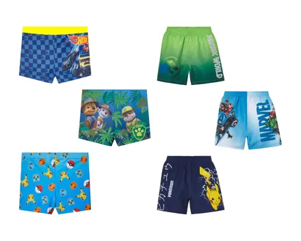 Kinder-Badeshorts-/boxer