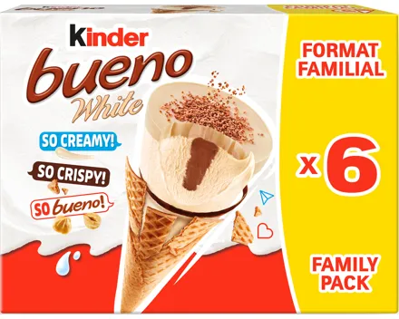 Kinder Bueno White Cornets