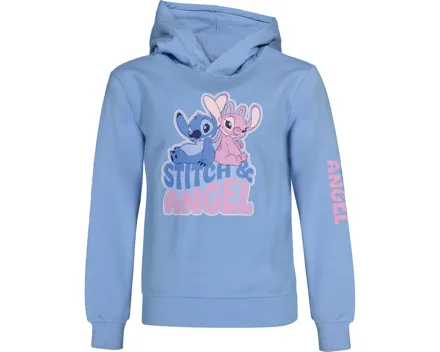Kinder-Hoodie Stitch blau