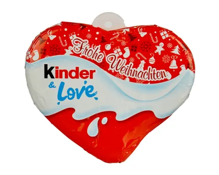 Kinder Schokolade Herz