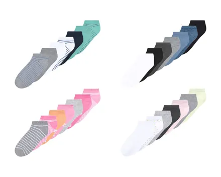 Kinder-Sneakersocken, 7er