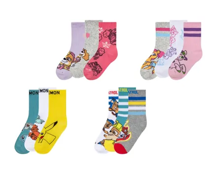 Kinder-Socken, 3 Paar