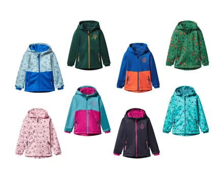 Kinder-Softshelljacke