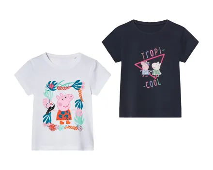 Kinder-T-Shirt, 2er