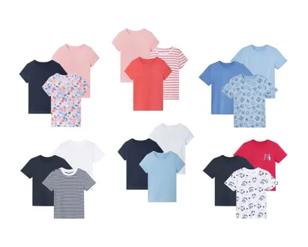 Kinder-T-Shirts, 3er
