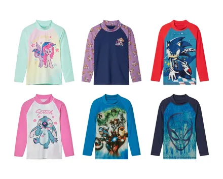 Kinder-UV-Schwimmshirt