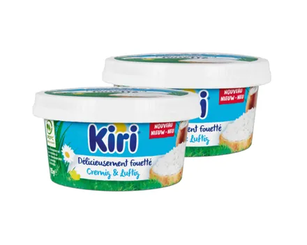Kiri cremig & luftig 2x 125g