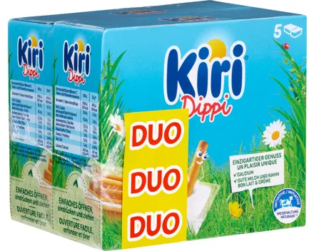 Kiri Dippi Frischkäse und Grissini