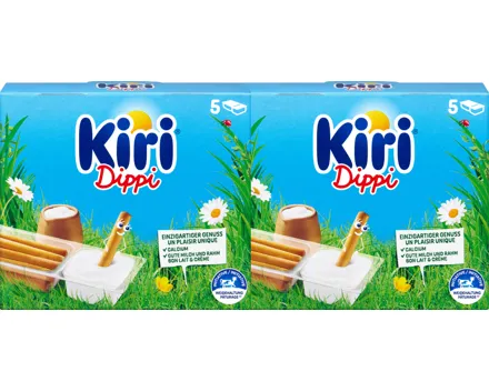 Kiri Dippi Frischkäse und Grissini