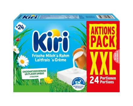 Kiri Doppelrahm-Frischkäse 24 Portionen