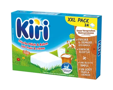 Kiri Schmelzfrischkäse (Aktion nur in der Deutsch- und Westschweiz gültig)