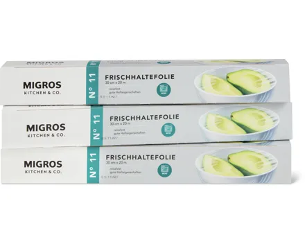 Kitchen & Co.-Backpapier, -Aluminium- oder -Frischhaltefolie