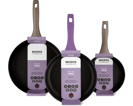 Kitchen & Co. Bratpfannen Pro