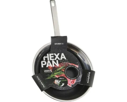 KitchenFun Bratpfanne Hexa 24cm