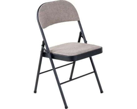 Klappstuhl Luisa Stoff dunkelgrau