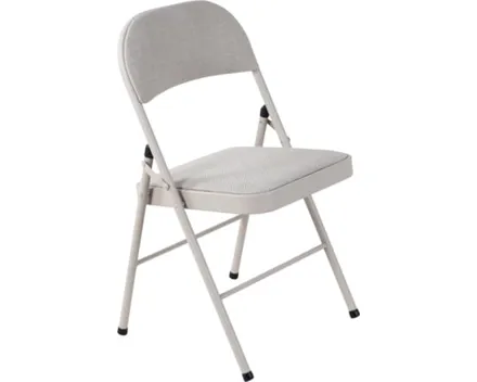 Klappstuhl Luisa Stoff hellgrau