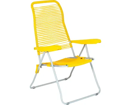 Klappstuhl Rosa, gelb