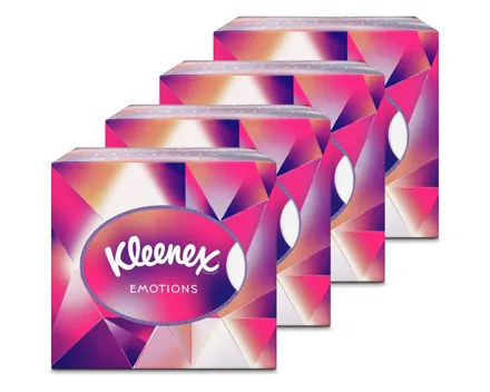 Kleenex Collection Kosmetiktücher Würfel 3-lagig, 48St...