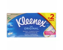 Kleenex The Original Kosmetiktücher Box, 2x72 Stück